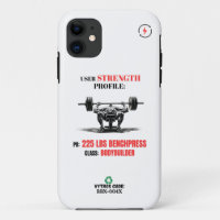 VYTROS Fitness "Strength Profile" iPhone 11 case