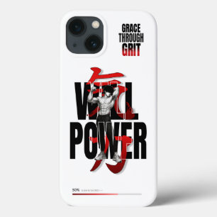 VYTROS "WILLPOWER" Fitness Aesthetics iPhone 13 Case