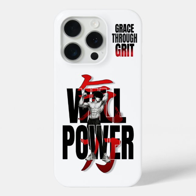 VYTROS "WILLPOWER" Training Motivation Case-Mate iPhone Case (Back)