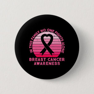 Vzbd In Family Breast Cancer Awareness Month 6 Cm Round Badge