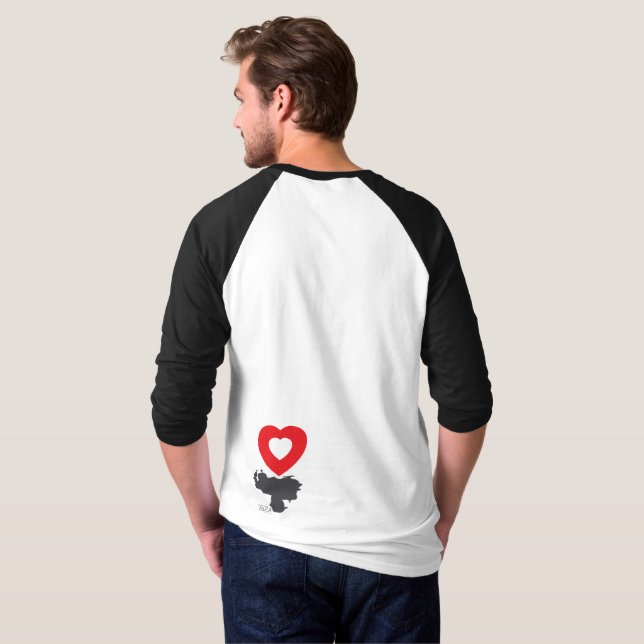 VZLA by RaZZA Desing T-Shirt for Men (Back Full)