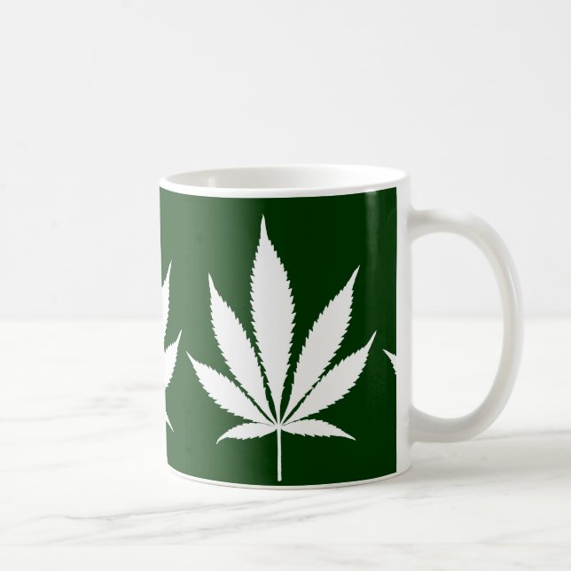W04 Pot Leaf Mug (Right)