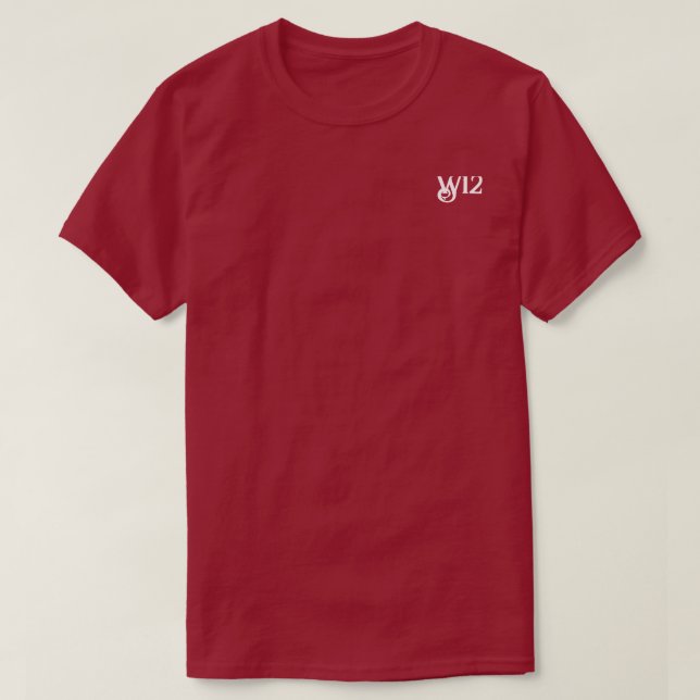 w12 t-shirt (Design Front)