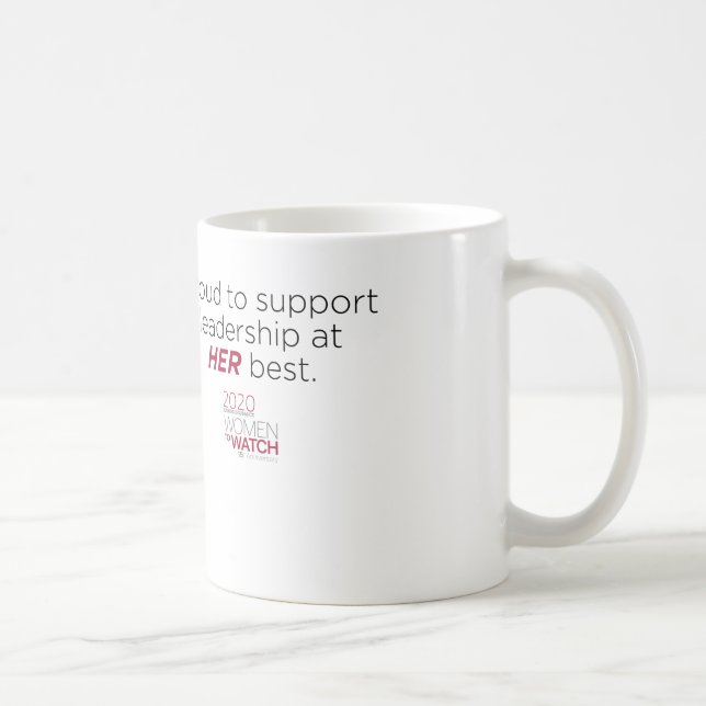 W2W Classic Mug - Proud To Support Leadership (Right)