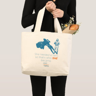 W2W Tote Bag - She Needed A Hero