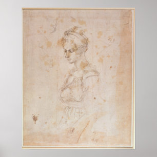 W.41 Sketch of a woman Poster