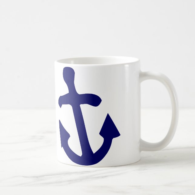 W Anchor Coffee Mug (Right)