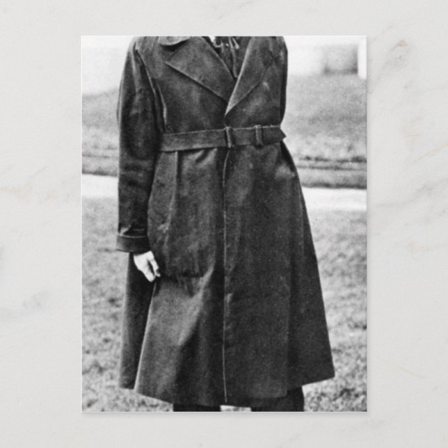 W.B. Yeats, 1923 Postcard (Front)