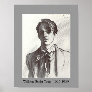 W. B. Yeats Poster
