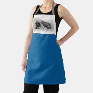 W Buffalo Chinese Ox Year Zodiac Choose Colour AoA Apron