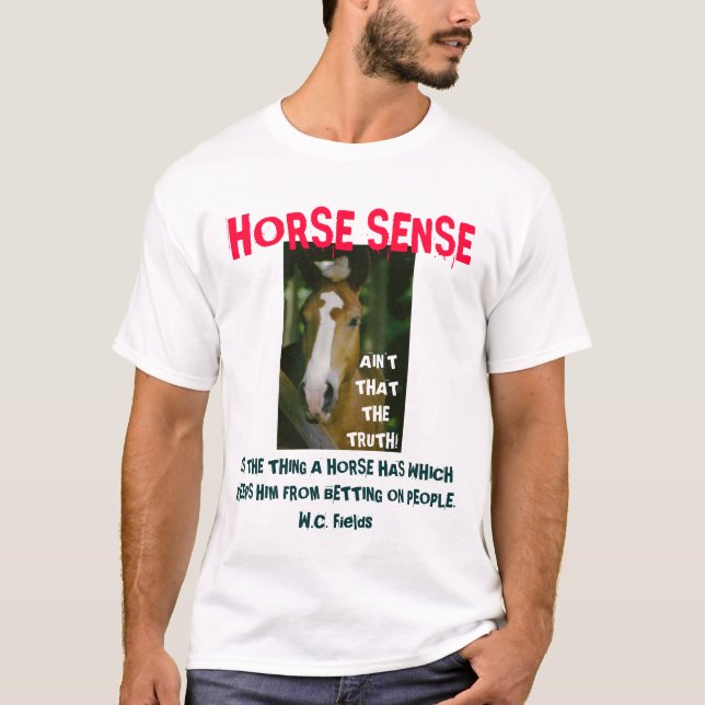 W.C.Fields Quote - T-Shirt (Front)