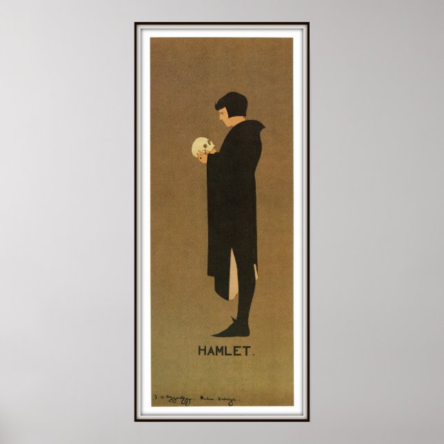 W.C. Hardy's production of Hamlet, 1894 Poster (Front)