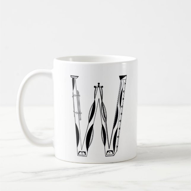 "W" Coffee Mug (Left)