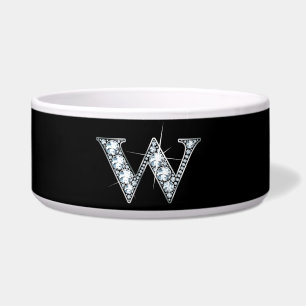 W "Diamond Bling" Pet Bowl