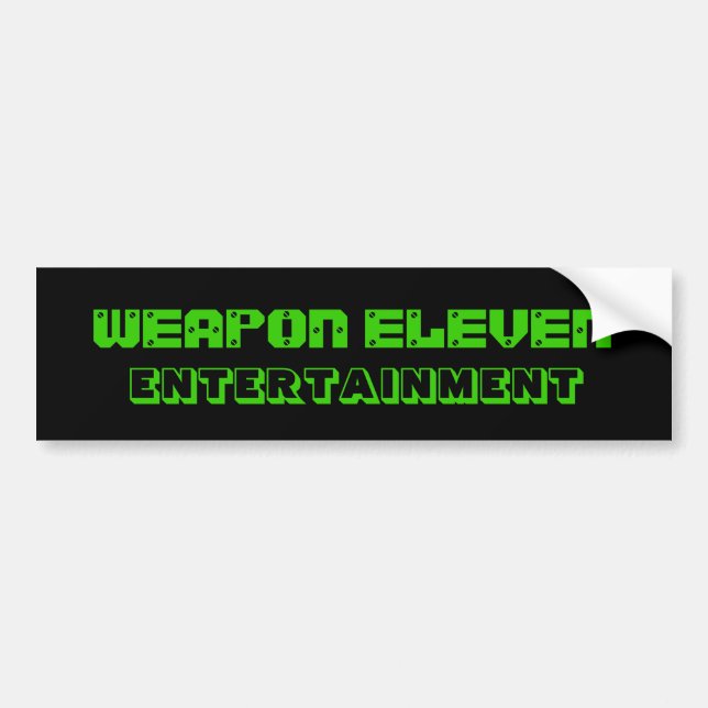 W.E.E. Bumper Sticker (Front)