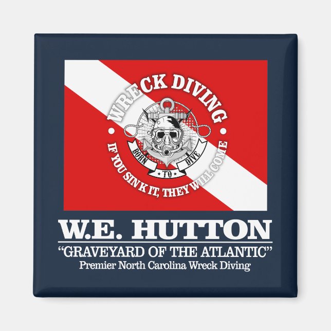 W.E. Hutton (best wrecks) Magnet (Front)