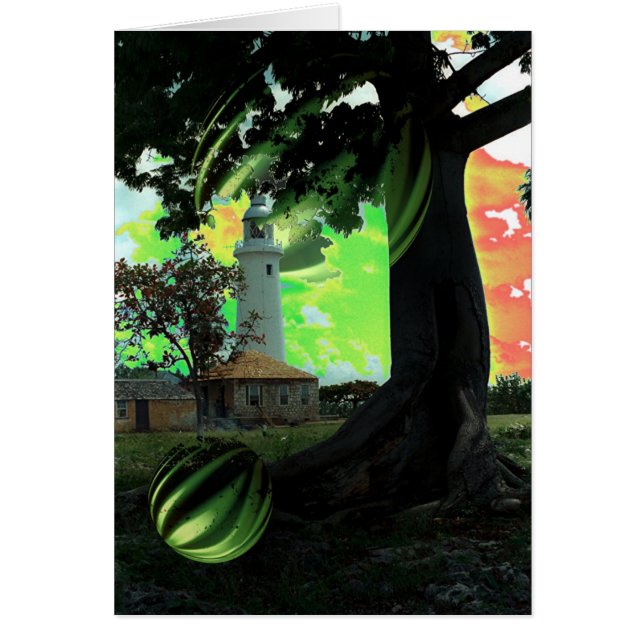 W. End lighthouse / Red,Green,Gold (Front)