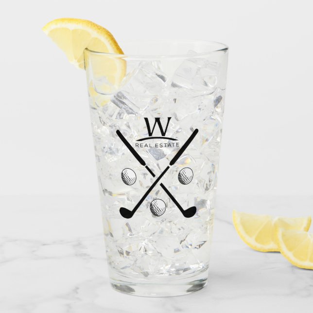 W Golf Highball Glass (Front Ice)