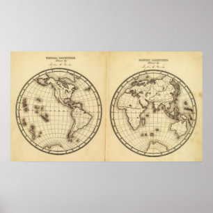 W Hemisphere, E Hemisphere 2 Poster