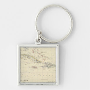 W India Is, Cent America Key Ring