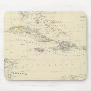 W India Is, Cent America Mouse Mat