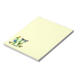 W is for Warbler Notepad