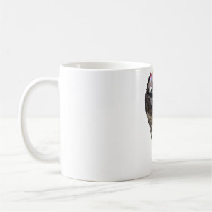 W is for White Headed Vulture Coffee Mug