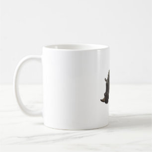 W is for White Rhino Coffee Mug