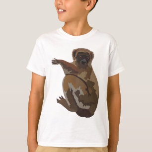 W is for Woolly Lemur T-Shirt