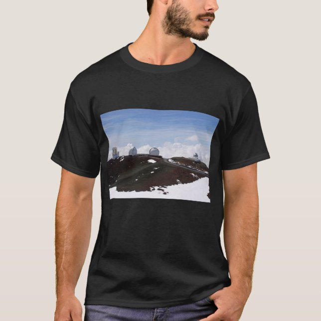 W.M. Keck Observatory on Mauna Kea, Hawaii T-Shirt (Front)