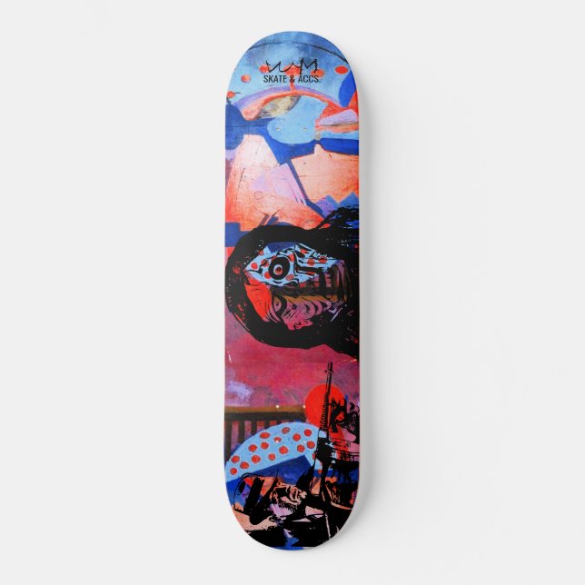 W.M. Skateboard Deck - Good vs Evil Edition (Front)