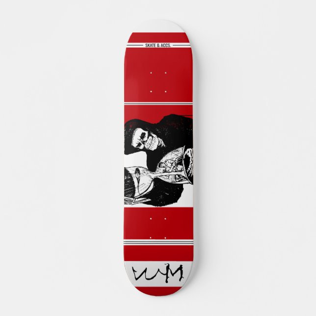 W.M. Skateboard Deck - Grim Reaper Edition (Front)