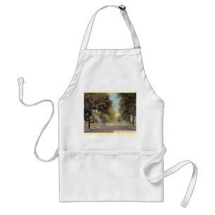 W. Main St., Freehold, New Jersey Vintage Style Standard Apron