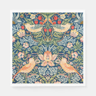 W Morris Strawberry Thief Paper Napkin