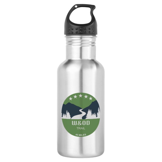 W&OD Trail 532 Ml Water Bottle (Front)