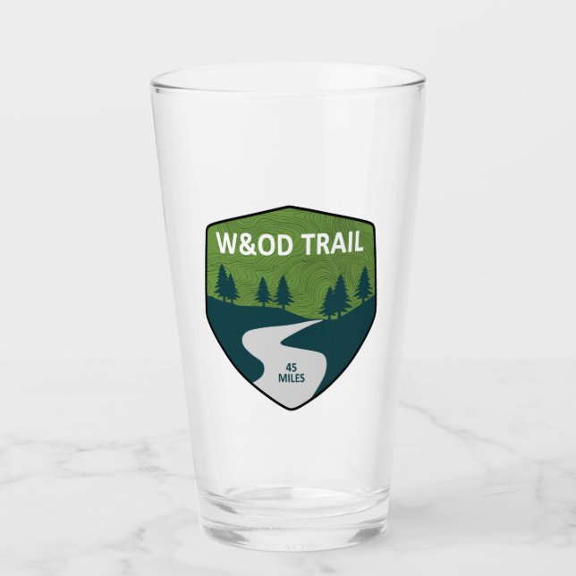 W&OD Trail Glass (Front)