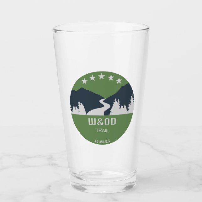 W&OD Trail Glass (Front)