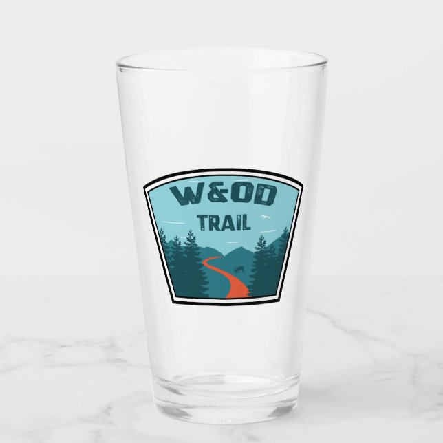 W&OD Trail Glass (Front)