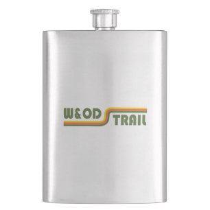 W&OD Trail Virginia Hip Flask