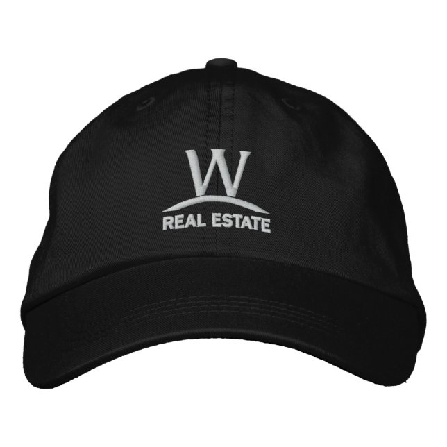 W Real Estate Embroidered Hat (Front)