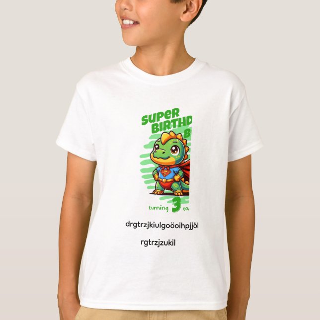 w T-Shirt (Front)