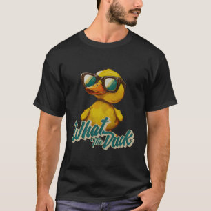 W The Duck Yellow Rubber Ducky Loves Ducks T-Shirt