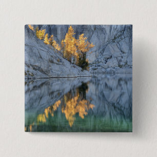 WA, Alpine Lakes Wilderness, Enchantment 3 15 Cm Square Badge