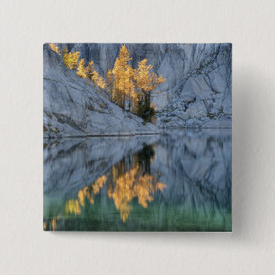 WA, Alpine Lakes Wilderness, Enchantment 3 15 Cm Square Badge