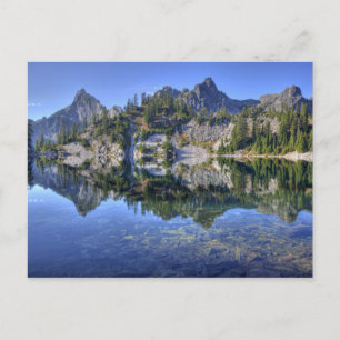 WA, Alpine Lakes Wilderness, Gem Lake, with 2 Postcard