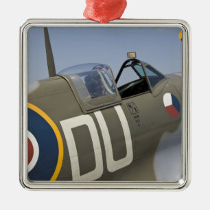WA, Arlington, Arlington Fly-in, World War II 5 Metal Tree Decoration