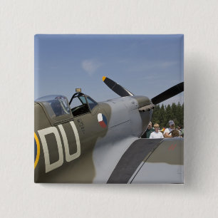 WA, Arlington, Arlington Fly-in, World War II 6 15 Cm Square Badge