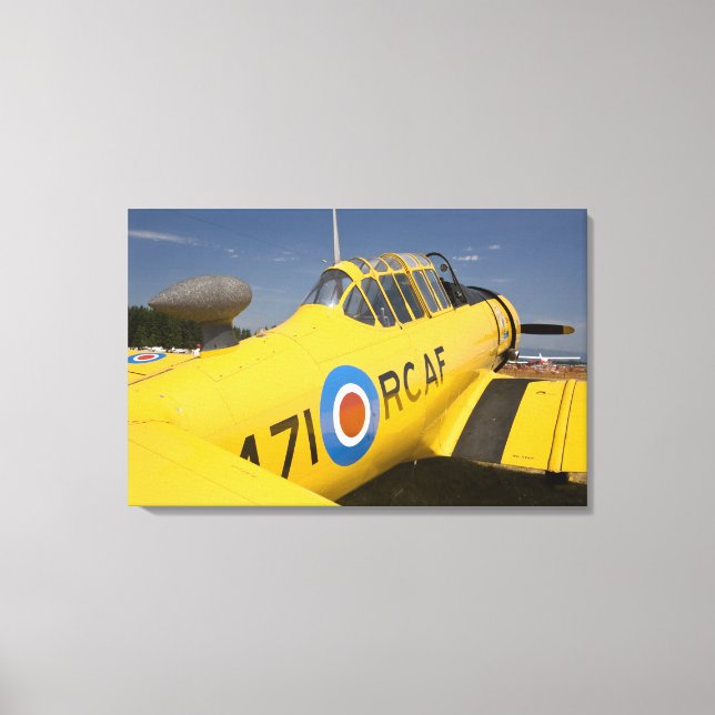 WA, Arlington, Arlington Fly-in, World War II Canvas Print (Front)