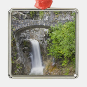 WA, Mount Rainier National Park, Christine Falls Metal Tree Decoration