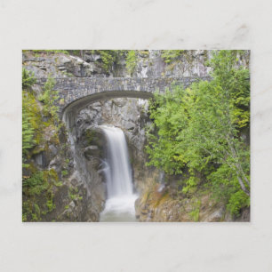 WA, Mount Rainier National Park, Christine Falls Postcard